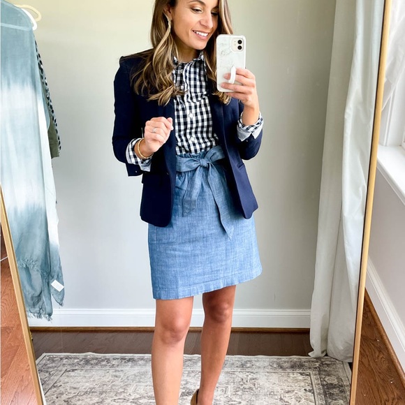 French Connection floral paper bag skirt - Picture 7 of 9